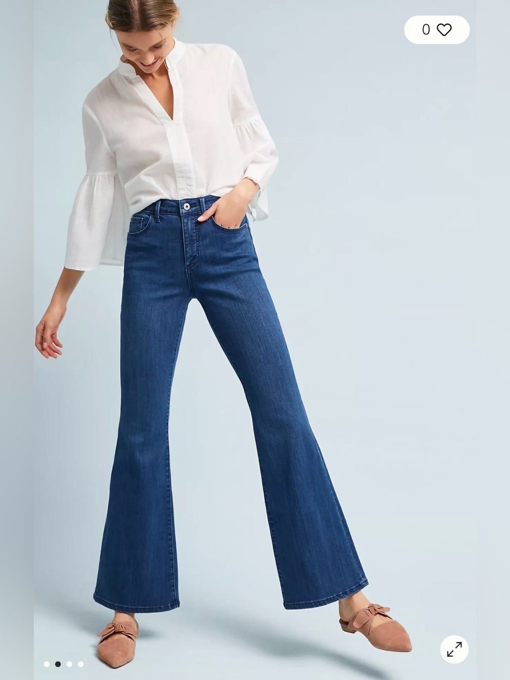 Anthropologie Pilcro High-Rise Flare Jeans